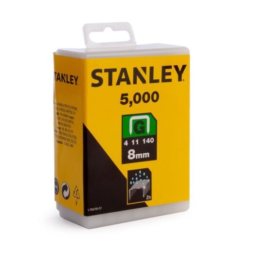 STANLEY Spony typ A 8mm - balení 5000 ks