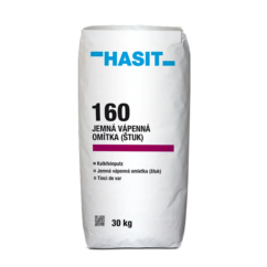 HASIT 160 štuková omítka (zrnitost 1 mm) — 30 kg