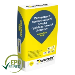 Hmota samonivelizační weber floor 4150 – 25 kg