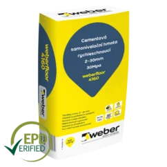 Hmota samonivelizační weber floor 4160 – 25 kg