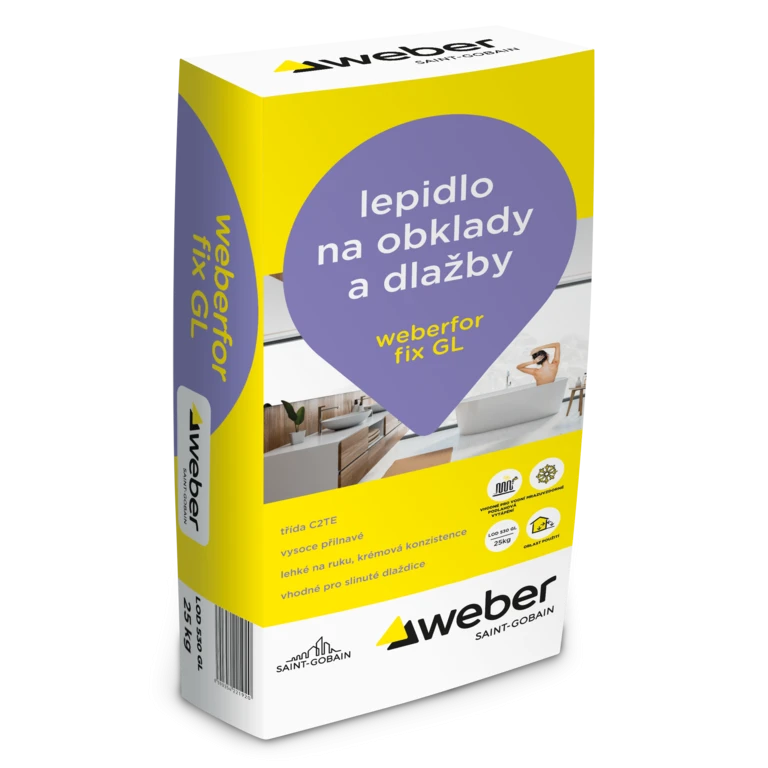 Lepidlo mrazuvzdorné weber for fix C2T – 25 kg