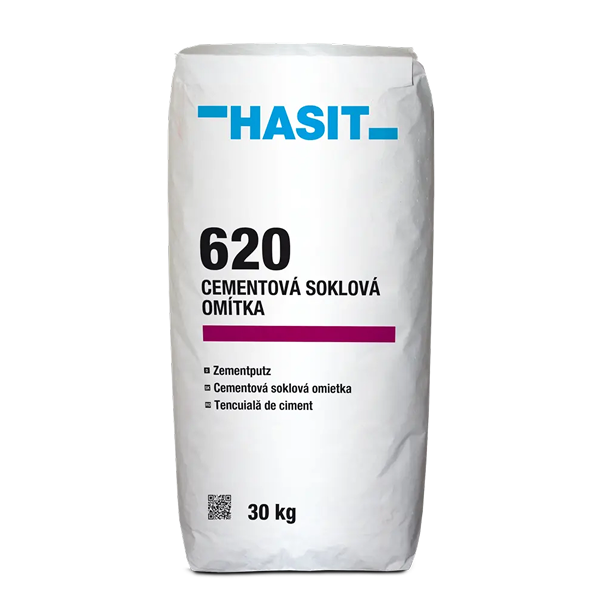 HASIT 620 – cementová soklová omítka (30 kg)
