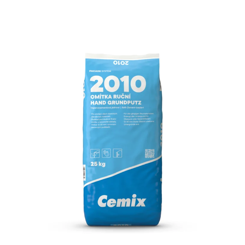 Omítka jádrová ruční Cemix 2010 - 25 kg