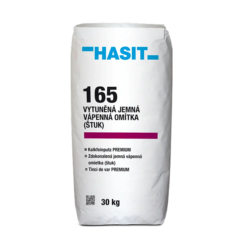HASIT 165 Fein-Kalkputz PREMIUM – jemná 0-0,5 mm vápenná omítka (štuk) 30 kg
