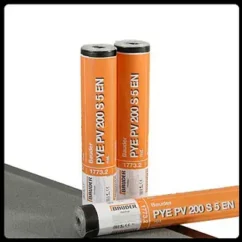 Pás asfaltový Bauder PYE PV 200 S4 EN 7,5 m²/role – tloušťka 4,2 mm