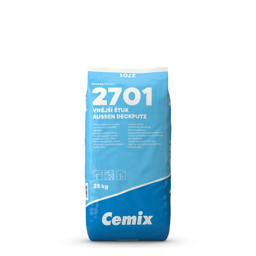 Štuk vnější Cemix 2701 – 25 kg