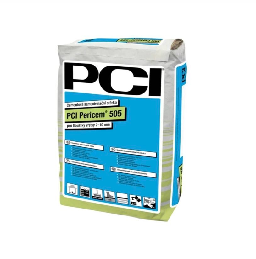 Hmota samonivelační cementová PCI Pericem 505 – 25 kg