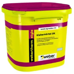 webertherm style klebemörtel 2K Novinka